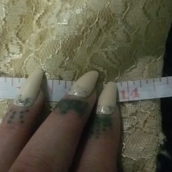 Vintage 1930s-40s Lace Cocktail Dress - Picture 5 of 6